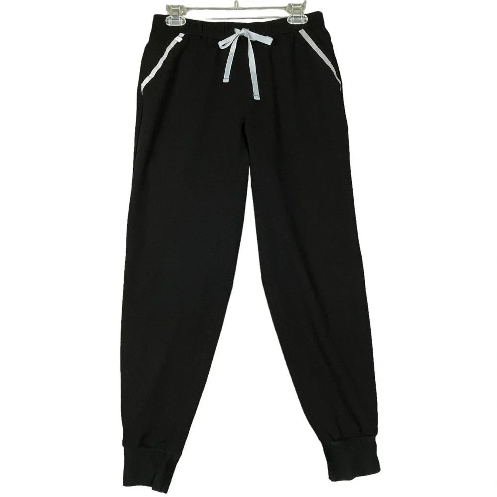 FIGS - Men's Black Scrubs Pants High Visibility Classic Tansen Jogger - Sz S/S